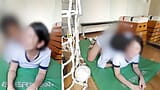 Amateur Creampie. Seks met schattig Japans meisje. Studenten naar de sportschool bellen en klaarkomen (#181) snapshot 1
