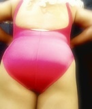 Crossdress Tanya In Pink Swimsuit snapshot 1