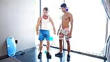 Workout Buddies Play With Sweaty Cocks snapshot 4