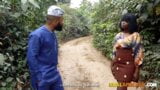 African Amateur Party Couple Sneak Off For Outdoor Public Sex snapshot 3