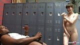 Big Floppy Boobs Teen seduce to Big Black Cock Interracial Fuck at Gym Fitting Room snapshot 7