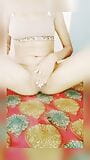 Playing with saved pussy with Hindi dirty talk sweet18babyindia snapshot 6