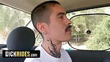 Taxi Drivers Are My Favorite Squeeze... Here's Another One I Picked Up & Fucked - DickRides snapshot 2