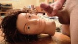 Cum Facial On Mannequin (with slow mo) snapshot 2