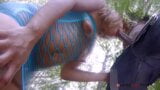 Film super hot: aku meniduri pelacur kulit hitam seksi ini di hutan snapshot 5