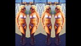 Melissa Hardbody Goes Nuts Tiny White String Bikini snapshot 1