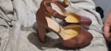 Pair 3 of 20 - New Look Satin Block Heels Used & Abused snapshot 6