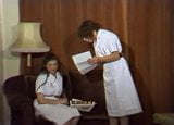 Nurse Spanked and Caned - stocking and suspenders snapshot 3