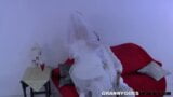 Mature bride gives head and rides black cock snapshot 7