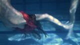 Chicas lesbianas rusas nadando en la piscina snapshot 11