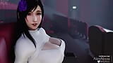 final fantasy Tifa (animation with sound) 3D Hentai Porn SFM Compilation Anal Cowgirl Doggy Orgasm Reverse Riding snapshot 2