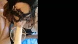 Dildo blowjob spit and cumming in a bowl mix snapshot 15