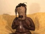 Chubby Black Girl Bagged and Humiliated snapshot 5