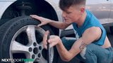 Teen Avery Jones Cant Change A Tire But Can Take A Good Dick snapshot 2