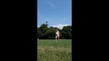 Naked walk in a public park snapshot 4