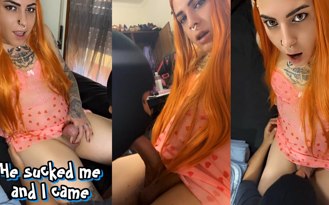 Married Man Sucks Me and I Cum