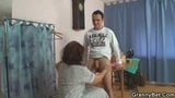 He bangs old seamstress from behind snapshot 7