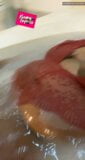 Zwarte hete babe in de jacuzzi snapshot 4