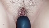 Vibrator on the clitoris. Masturbates pussy with a vibrator snapshot 16