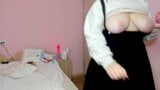 bbw schoolgirl strip dancing snapshot 9