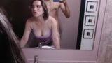 MY BEST FRIEND SEND ME A VIDEO FUCKING IN FRONT OF THE MIRROR WITH HER BOYFRIEND snapshot 2