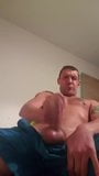 scally lad with blue shorts shoots his load snapshot 4