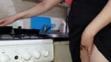 Hidden camera filming my housewife cooking and masturbating - Lesbian-candys snapshot 6