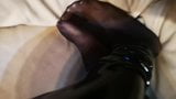 Misspap, cuir latex brillant, PVC vinyle, pantalon, legging snapshot 2