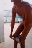 Twink in public shower snapshot 1