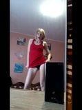 lovely girl striptease snapshot 4