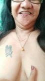 Mature Asian shows tits snapshot 6