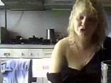 Amateurs milf in kitchen(NO SOUND) snapshot 4