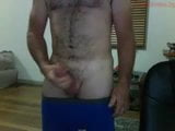 Papai peludo e musculoso com pau super grosso snapshot 10