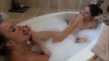 Hot Tub Lesbian Foot Worship snapshot 4