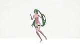 spierlichaam Miku Catch the Wave - lalamie - groene haarkleur bewerken Smixix snapshot 10