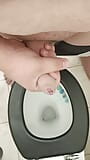 Small handjob in toilet plus cumshot snapshot 9