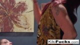 Kiki fucks a hippie in front of her boring husband snapshot 5