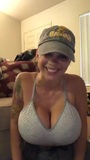 Huge fake tits teasing snapshot 12