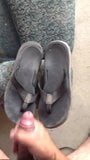 well worn cumed flipflops snapshot 1