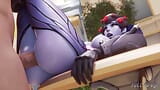Widowmaker Spreading Her Legs On A Table And Fucked snapshot 14