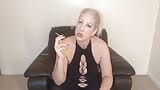 MILF Smoking and Foot Tease snapshot 9