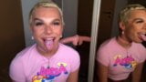 Angel jules x - cachonda femboy lame propio semen de consolador snapshot 14