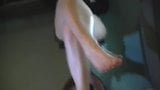 Close up  interview whit calves thighs and feet snapshot 5