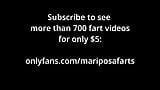 Latina Mommy Makes You Eat Her Farts - Farting on My Human Toilet - Ass Winking snapshot 8