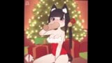Catgirl, рождественский минет, глубокая глотка (геймплей) snapshot 12