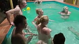 Pool Party what will end up in huge orgy snapshot 1