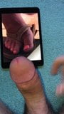 Step Moms Feet Cum Tribute snapshot 6