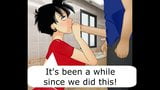 Videl and Gohan in the restroom snapshot 1