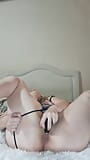 playing with my dildo while my parents are at home - risky masturbation snapshot 19