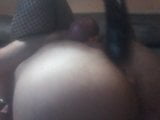 Huge black dildo in my ass snapshot 9